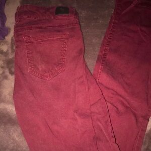 Celebrity pink skinny jeans size 1